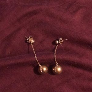 Tiffany & Co Sterling silver drop earrings